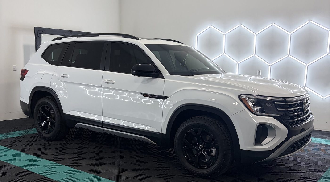 Vehicle with fresh paint protection film applied at Refined Rides Detail & Tint in Yakima, WA